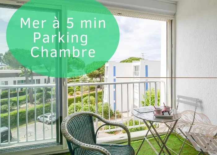Escapades Marines Proche Mer parking privé